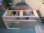 SX09714 Frame of campervan kitchen unit.jpg